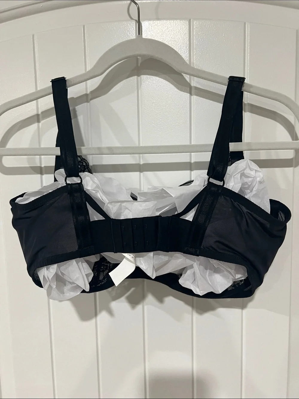 Chantelle Pulp Crush Unlined Demi Bra - Black  size 34 H